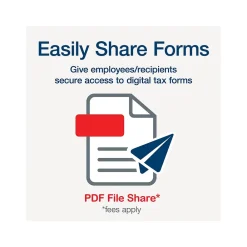 Tax Forms*Adams 2024 1099-DIV Tax Form with Access to Tax Forms Helper, 4-Part, 2-Up, Copy A, 1, B, 2, 10/Pack (STAX5DV-24)