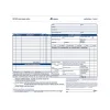 Business Forms*Adams 3-Part Carbonless Auto Repairs, 8.5"L x 7.44"W, 50 Sets/Book (GT3870)