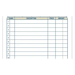 Business Forms*Adams 3-Part Carbonless Sales Orders, 7.19