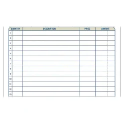 Business Forms*Adams 3-Part Carbonless Sales Orders, 8.44