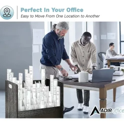 File Cabinets*AdirOffice 50-Slot Mobile Roll File, 28.5