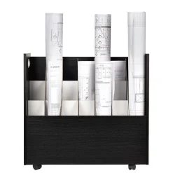 File Cabinets*AdirOffice 21-Slot Mobile Roll File Cabinet, 28.5