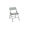 Folding & Stacking*Advantage Vinyl Padded Folding Chairs, Gray, 40/Pack (DPI903V-GG-40)