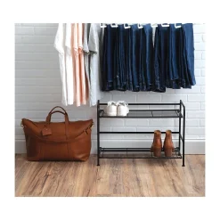 Shelving*Advantus FlipShelf 2-Shelf Steel Rack, 18