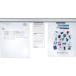 Bulletin*Advantus Grip-A-Strip Display Rail, 48”L x 1.5”H (2010)