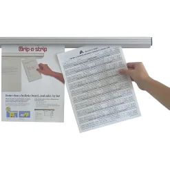 Bulletin*Advantus Grip-A-Strip Display Rail, 48”L x 1.5”H (2010)
