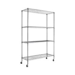 Shelving*Alera Complete 4-Shelf Metal Unit, 48