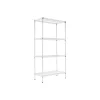 Shelving*Alera ® Industrial Wire Shelving Starter Set, 36Wx18"D, Silver