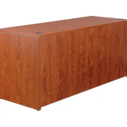 Office Desks*Alera ® Valencia Credenza Shell, 29 1/2"H x 65"W x 23 3/5"D, Medium Cherry