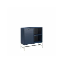 Bookcases*Ameriwood Modine 30"H 2-Shelf Bookcase with Adjustable Shelf, Navy (3483837COM)