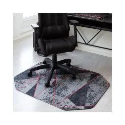 Chair Mats*Anji Mountain Rug'd Cracked Ice Carpet & Hard Floor Chair Mat, 36