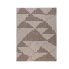 Chair Mats*Anji Mountain Rug'd Dormis Carpet & Hard Floor Chair Mat, 36" x 48", Brown/Beige Polyester (AMB9038)