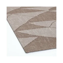 Chair Mats*Anji Mountain Rug'd Dormis Carpet & Hard Floor Chair Mat, 36" x 48", Brown/Beige Polyester (AMB9038)
