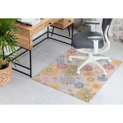 Chair Mats*Anji Mountain Rug'd Keukenhof Carpet & Hard Floor Chair Mat, 36