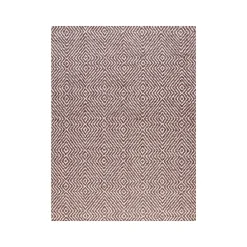 Chair Mats*Anji Mountain Rug'd Luxor Carpet & Hard Floor Chair Mat, 36" x 48", Brown/Ivory (AMB9019)