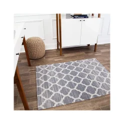 Chair Mats*Anji Mountain Rug'd Mitte Carpet & Hard Floor Chair Mat, 36" x 48'', Multicolored (AMB9011)