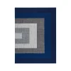 Chair Mats*Anji Mountain Rug'd Ponca Carpet & Hard Floor Chair Mat, 36" x 48", Blue/Gray Polyester (AMB9039)