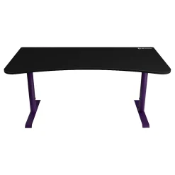 Computer Desks*Arozzi Arena 63"W Gaming Desk, Deep Purple/Black (ARENA-NA-DP-BK)