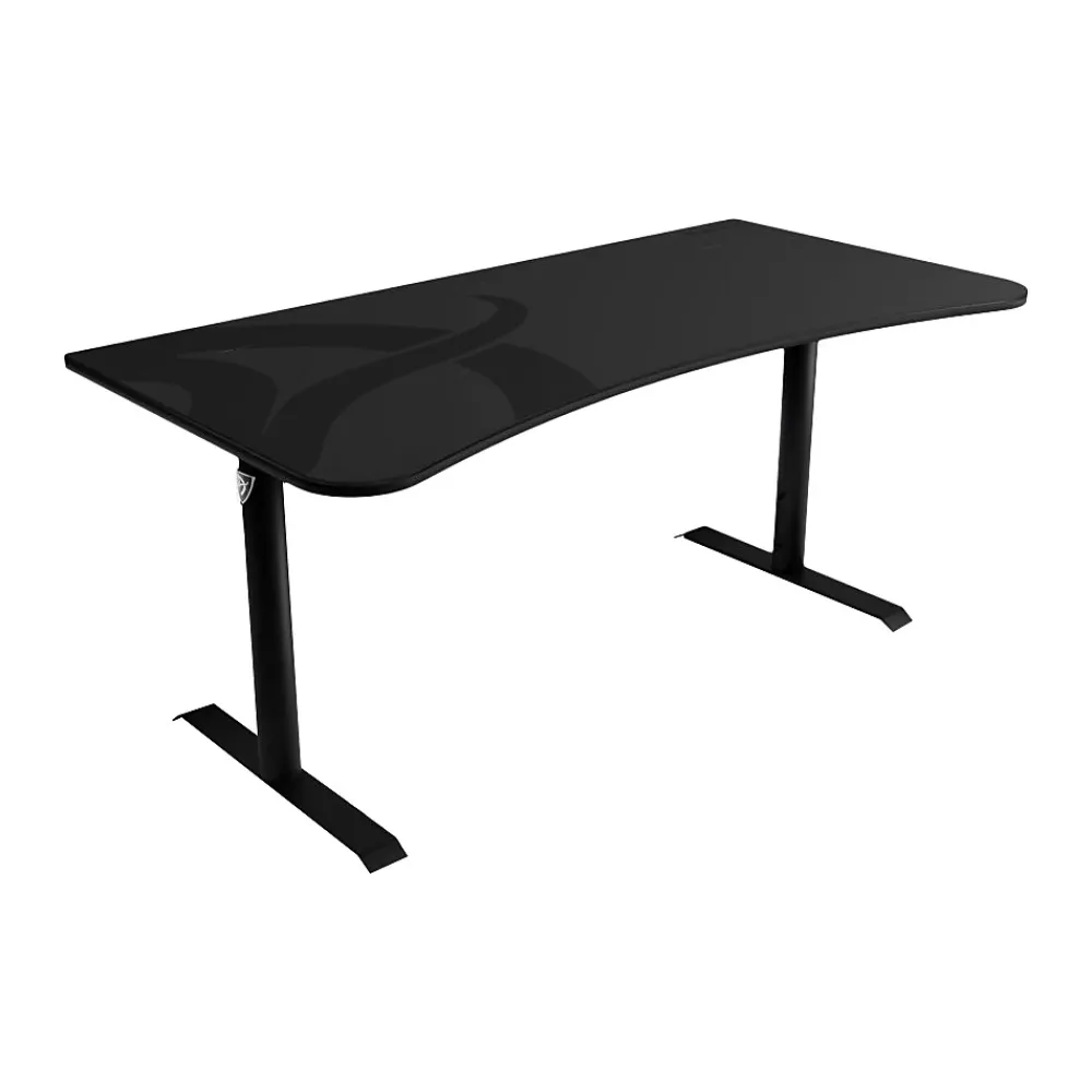 Computer Desks*Arozzi Arena 63"W Gaming Desk, Dark Gray (ARENA-NA-DARK-GREY)