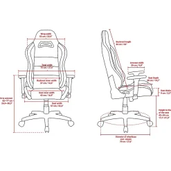 Gaming Chairs*Arozzi Torretta 2023 Edition Fabric Ergonomic Rocker Gaming Chair, Ash (TORRETTA-SFB-ASH2)