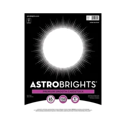 Card Stock*Astrobrights 65 lb. Cardstock Paper, 8.5" x 11", Astro White, 150 Sheets/Pack (98251)