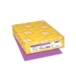 Card Stock*Astrobrights 65 lb. Cardstock Paper, 8.5" x 11", Planetary Purple, 250 Sheets/Pack (22871)