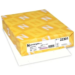 Multipurpose Paper*Astrobrights 8.5" x 11" Multipurpose Paper, 24 lbs., 87 Brightness, 500 Sheets/Ream (22301)