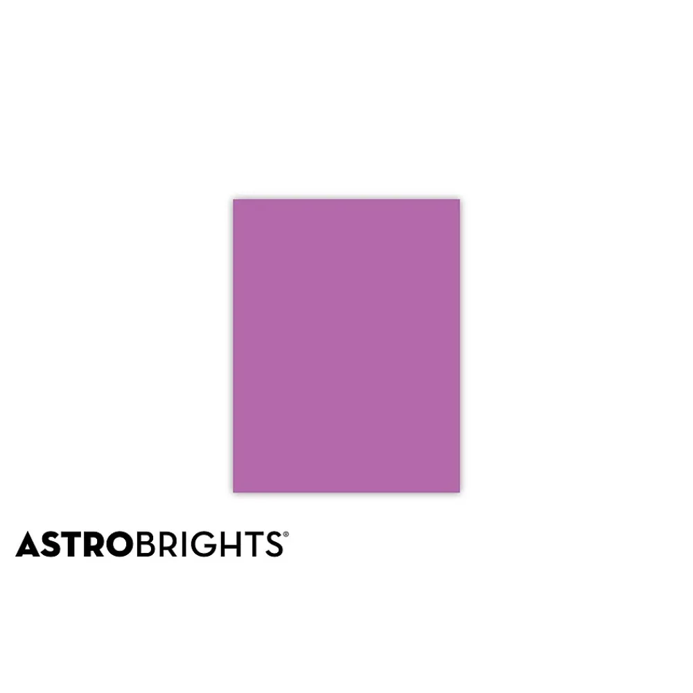 Multipurpose Paper*Astrobrights Colored Paper, 24 lbs., 8.5" x 11", , 500 Sheets/Ream (22671) Planetary Purple