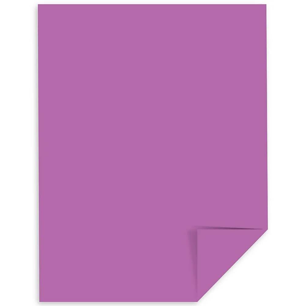 Multipurpose Paper*Astrobrights Colored Paper, 24 lbs., 8.5" x 11", , 500 Sheets/Ream (22671) Planetary Purple