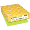 Multipurpose Paper*Astrobrights Colored Paper, 24 lbs., 8.5" x 11", Vulcan Green, 500 Sheets/Ream (21859/22379)
