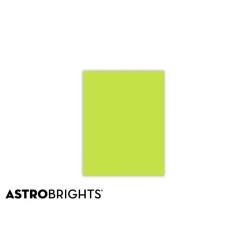 Multipurpose Paper*Astrobrights Colored Paper, 24 lbs., 8.5" x 11", Vulcan Green, 500 Sheets/Ream (21859/22379)