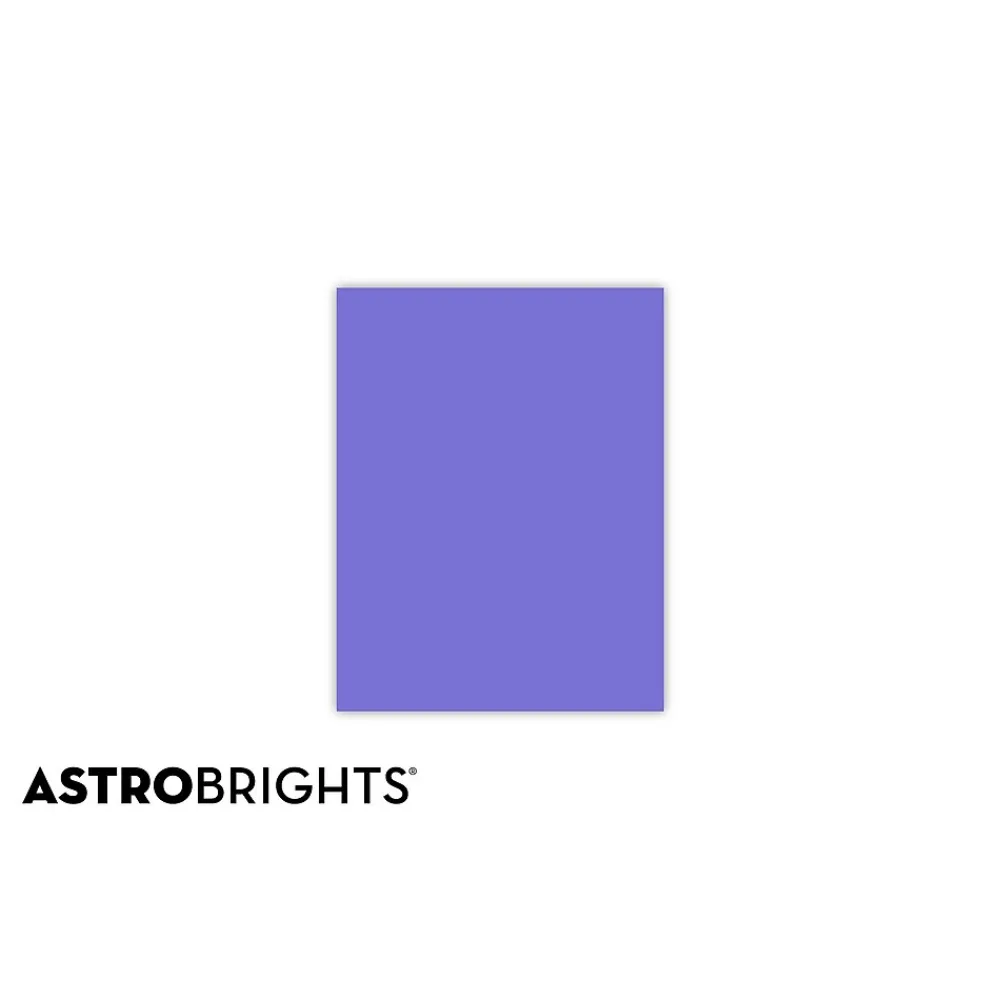 Multipurpose Paper*Astrobrights Colored Paper, 24 lbs., 8.5" x 11", Venus Violet, 500 Sheets/Ream (22081)