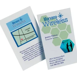 Business Cards*Avery Clean Edge Business Cards, 2" x 3 1/2", Matte White, 200 Per Pack (5871)