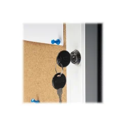 Bulletin*Azar Cork Enclosed Bulletin Board, Aluminum Frame, 42.32