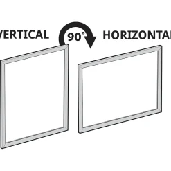 Dry Erase*Azar Dry-Erase Whiteboard, Aluminum Frame, 30