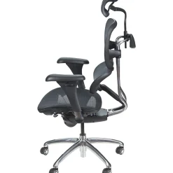 Office Chairs*Balt Butterfly Ergonomic Mesh Swivel Executive Chair, Black (34729)