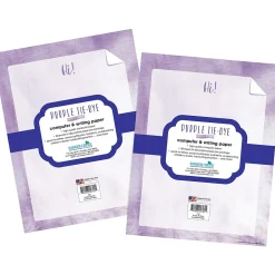 Classroom Paper*Barker Creek Purple Tie-Dye Computer Paper Pack, 100 Sheets/Set (4338)