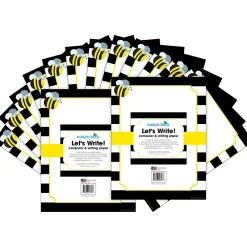 Classroom Paper*Barker Creek Wide Stripes Computer Paper, 100 Sheets/Set (BC3626)