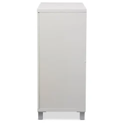 Storage Cabinets*Baxton Studio Marcy 35.1'' W x 15.6'' D Storage Cabinet, White (6470-STPL)