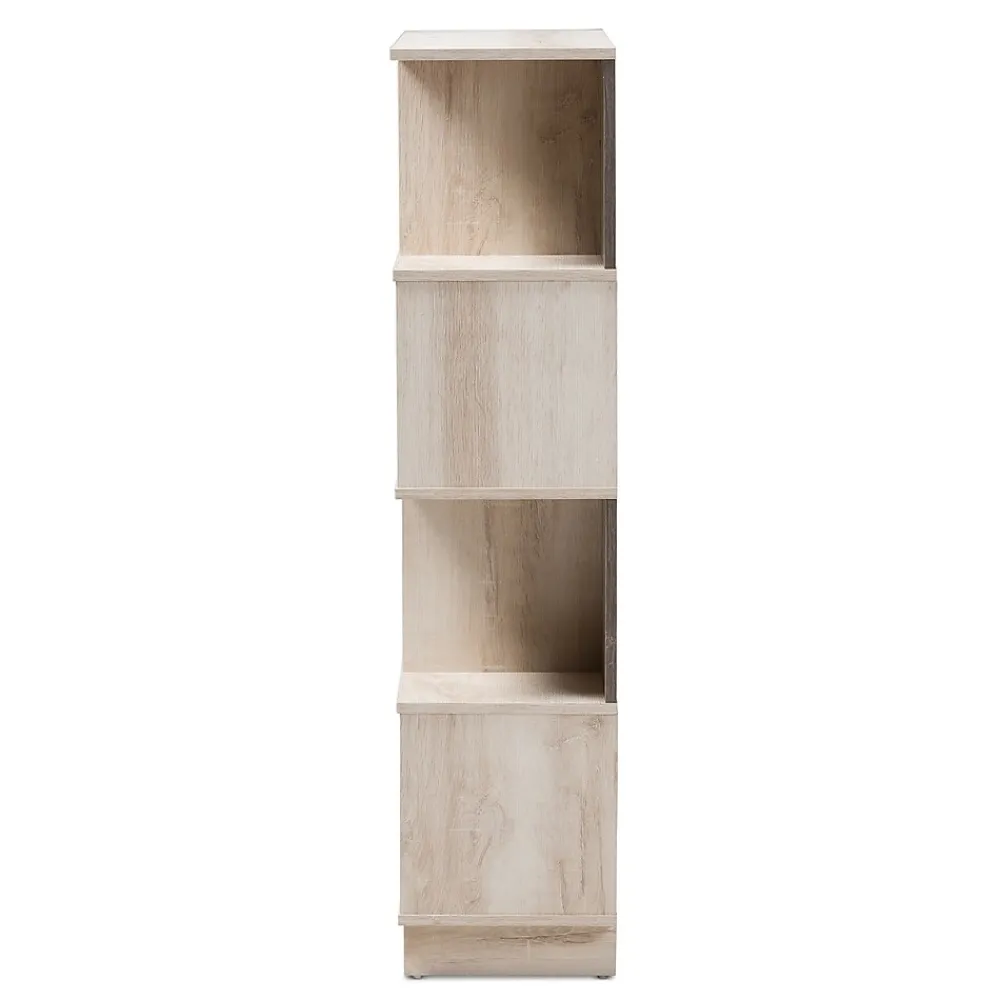 Bookcases*Baxton Studio Teagan 50" H Bookcase, Oak Brown (146-8300-HiT)