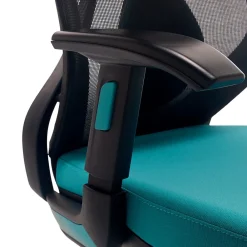 Office Chairs*Beautyrest Duo-EX Ergonomic Mesh Swivel Computer Chair, (60051-TEL) Teal