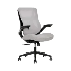 Ergonomic Chairs*Beautyrest ErgoMax Ergonomic Mesh/Fabric Swivel Task Chair, (60078-Gry) Gray
