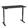 Standing Desks*bestar Universel 60"W Electric Height Adjustable Desk, Deep Grey (65867-32)