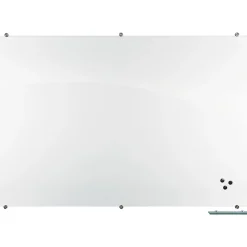 Dry Erase*Best-Rite Visionary Glass Dry-Erase Whiteboard, 6' x 4' (83845)