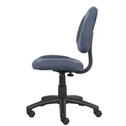 Office Chairs*Boss Office Products Boss Fabric Task Chair, Blue (B315-BE)