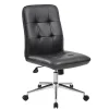 Office Chairs*Boss Office Products Boss Millennial Modern Faux Leather Computer and Desk Chair, Black (B330-BK)