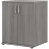 Storage Cabinets*Bush Business Furniture 34" Floor Storage Cabinet with 2 Shelves, Platinum Gray (UNS128PG)