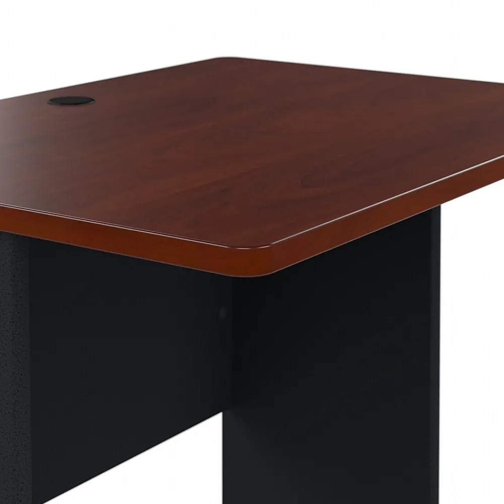 Computer Desks*Bush Business Furniture Cubix 36"W Desk, (WC90436A) Hansen Cherry/Galaxy