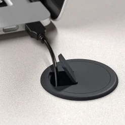 Computer Desks*Bush Business Furniture Cubix 60W Desk with Mobile File Cabinet, (SRA003SLSU) Slate/White Spectrum