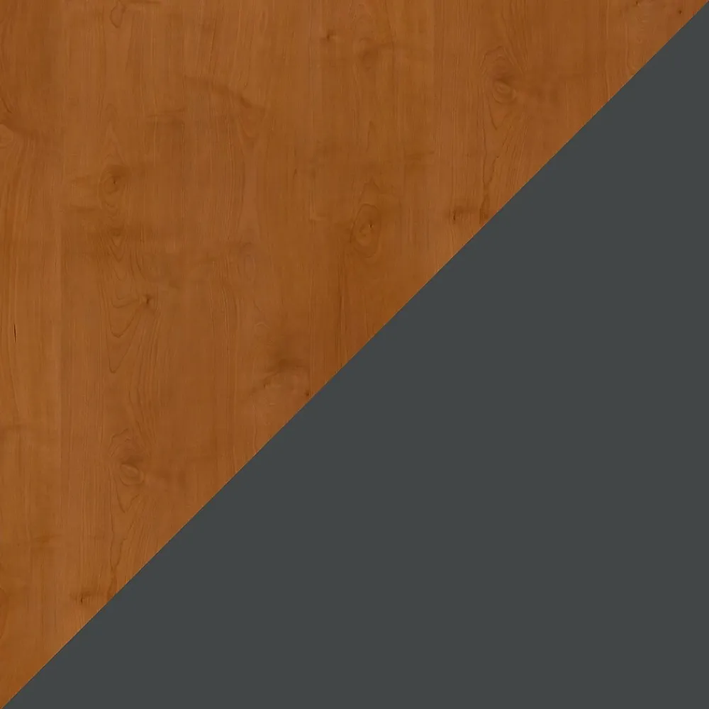 Computer Desks*Bush Business Furniture Cubix 72W Desk with Mobile File Cabinet, Natural Cherry/Slate (SRA013NCSU)